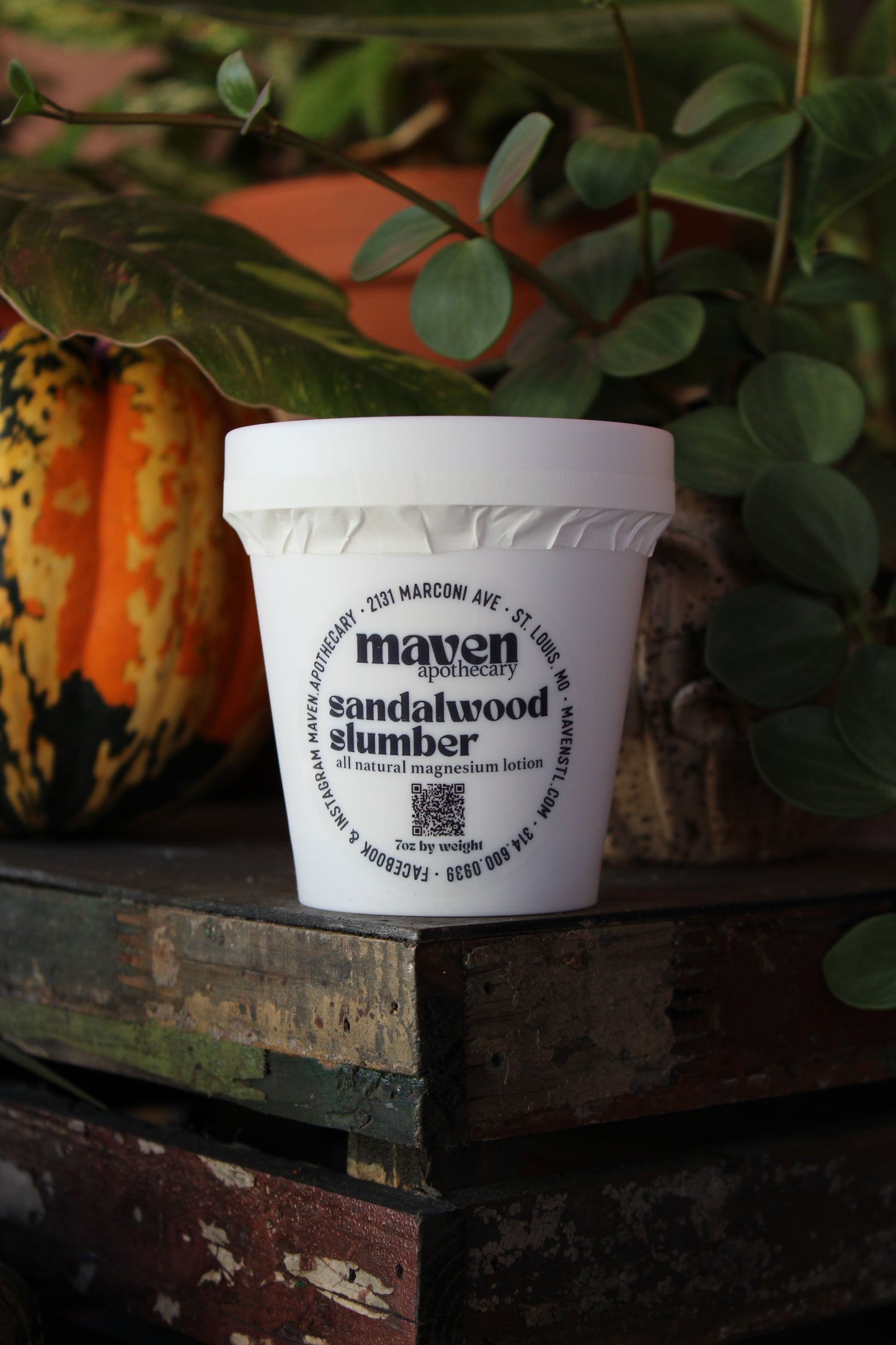 Magnesium Lotion Sandalwood Slumber 7oz