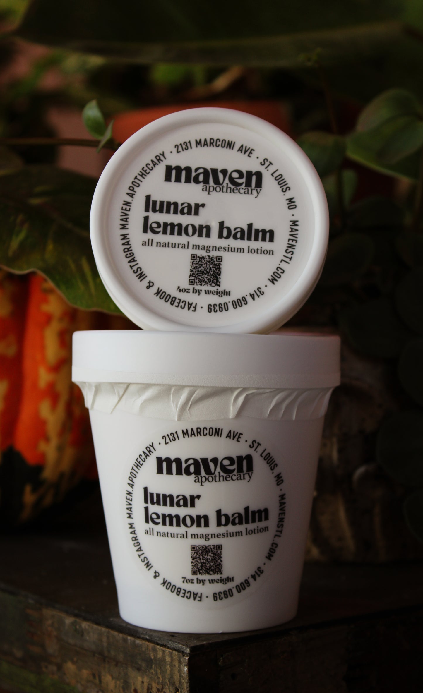 Magnesium Lotion Lunar Lemon Balm 7oz