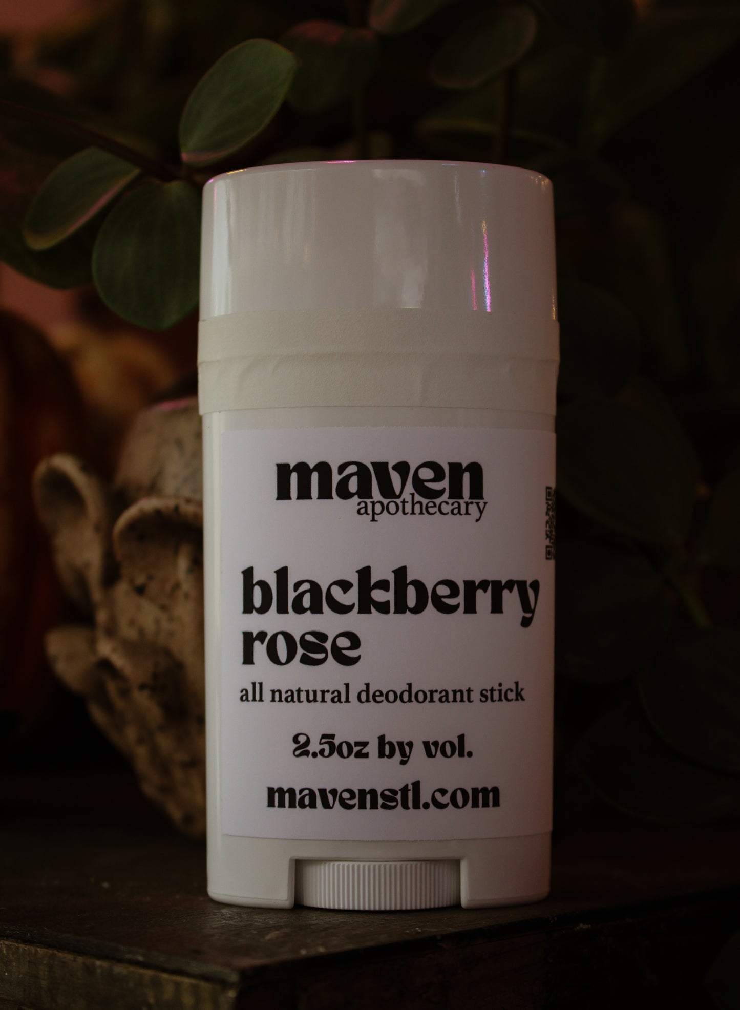 All Natural Deodorant Blackberry Rose 2.5oz Stick
