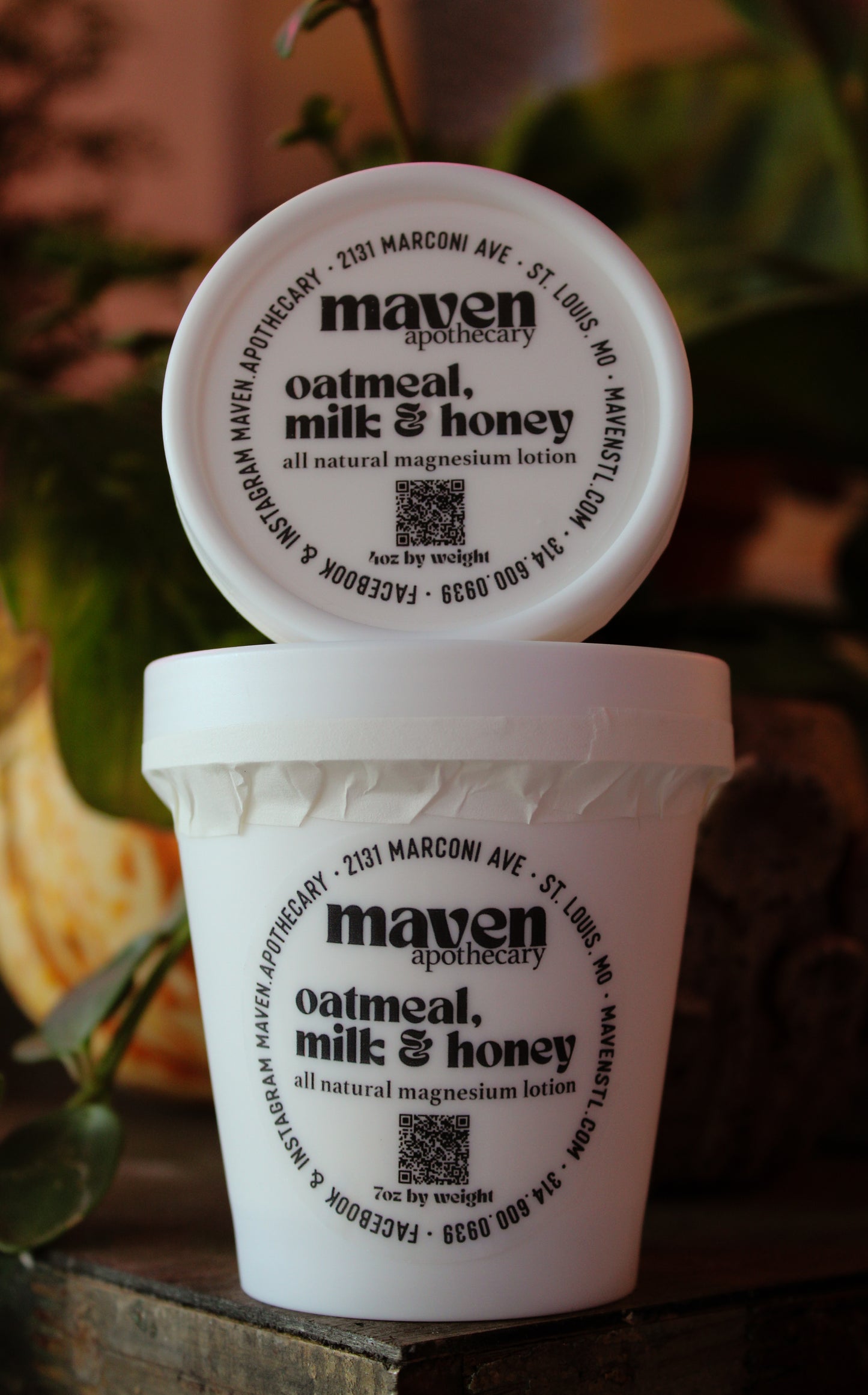 Magnesium Lotion Oatmeal, Milk & Honey 4oz