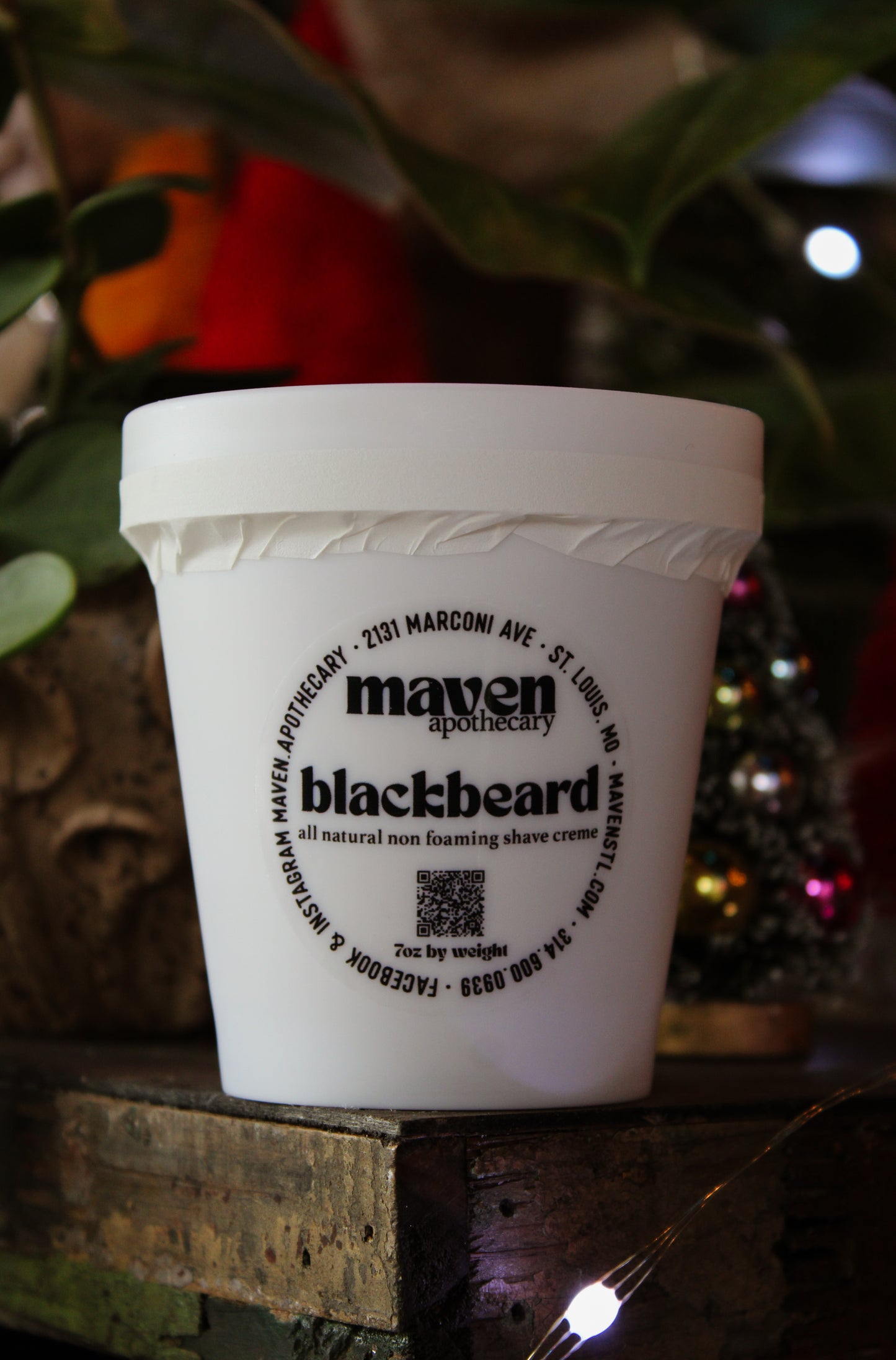Non-Foaming Shave Creme Blackbeard 7oz
