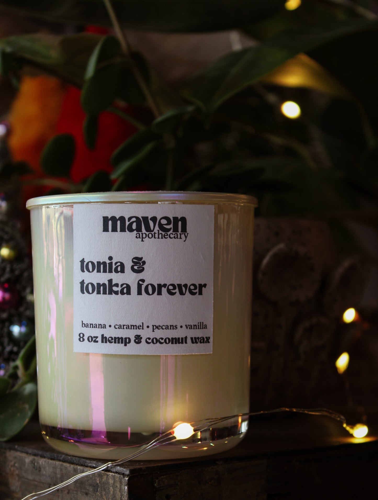 Tonia & Tonka Forever Hemp & Coconut Wax Candle 8oz