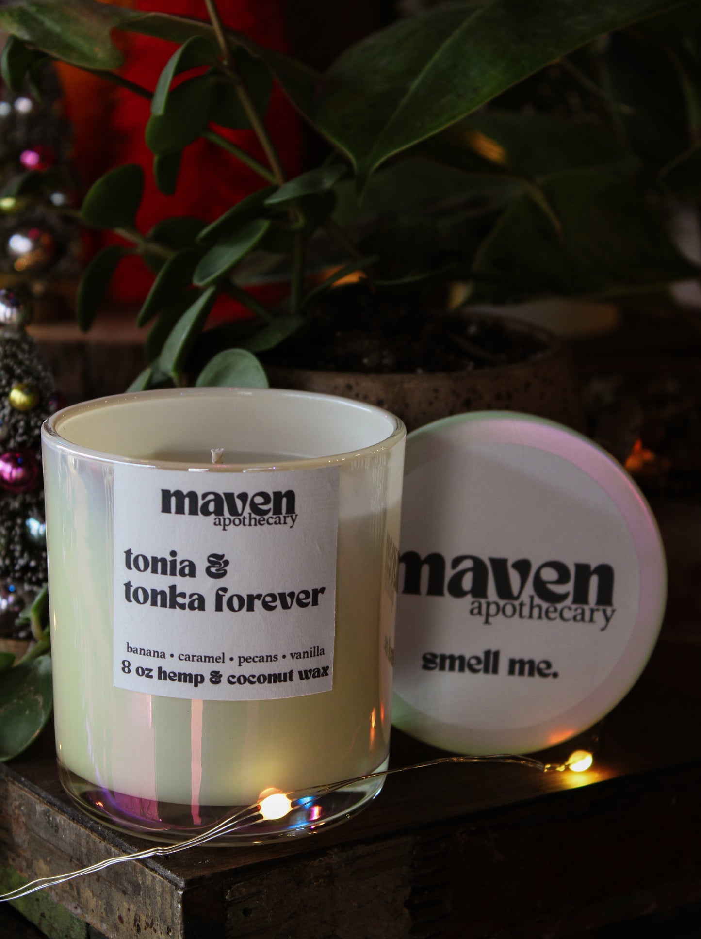 Tonia & Tonka Forever Hemp & Coconut Wax Candle 8oz