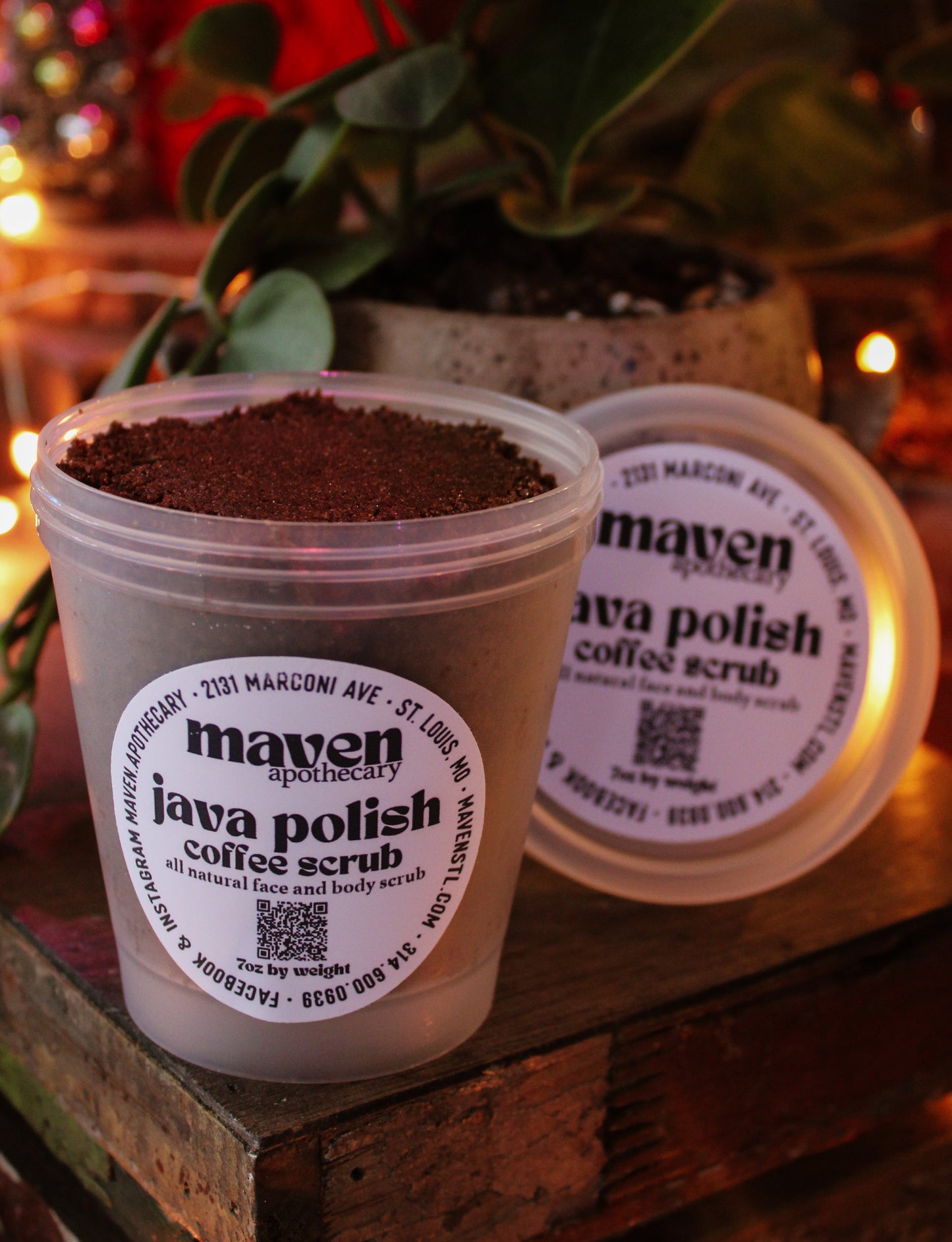 Java Polish Coffee Scrub 7oz