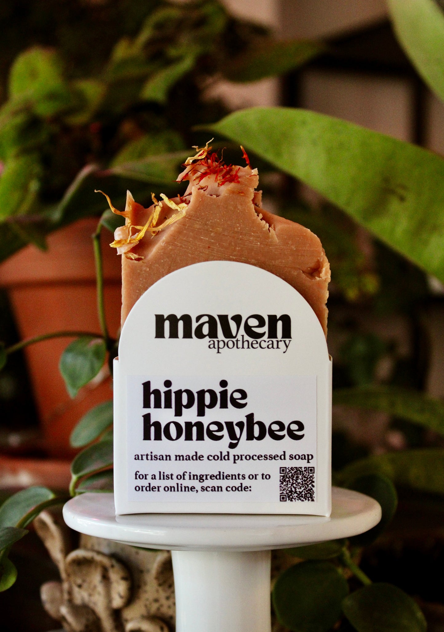 Cold Process Soap The Hippie Honeybee 6.5oz