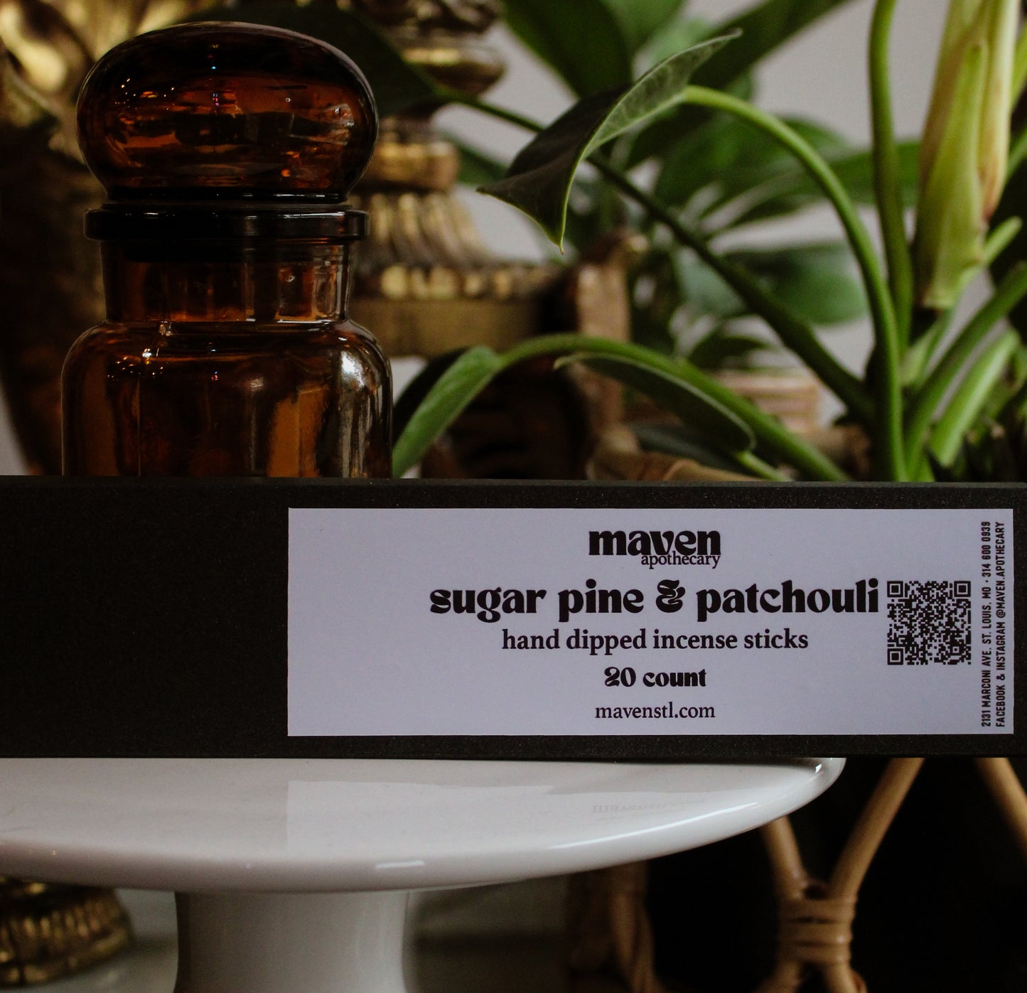 Incense Sticks Sugar Pine & Patchouli 20 Count