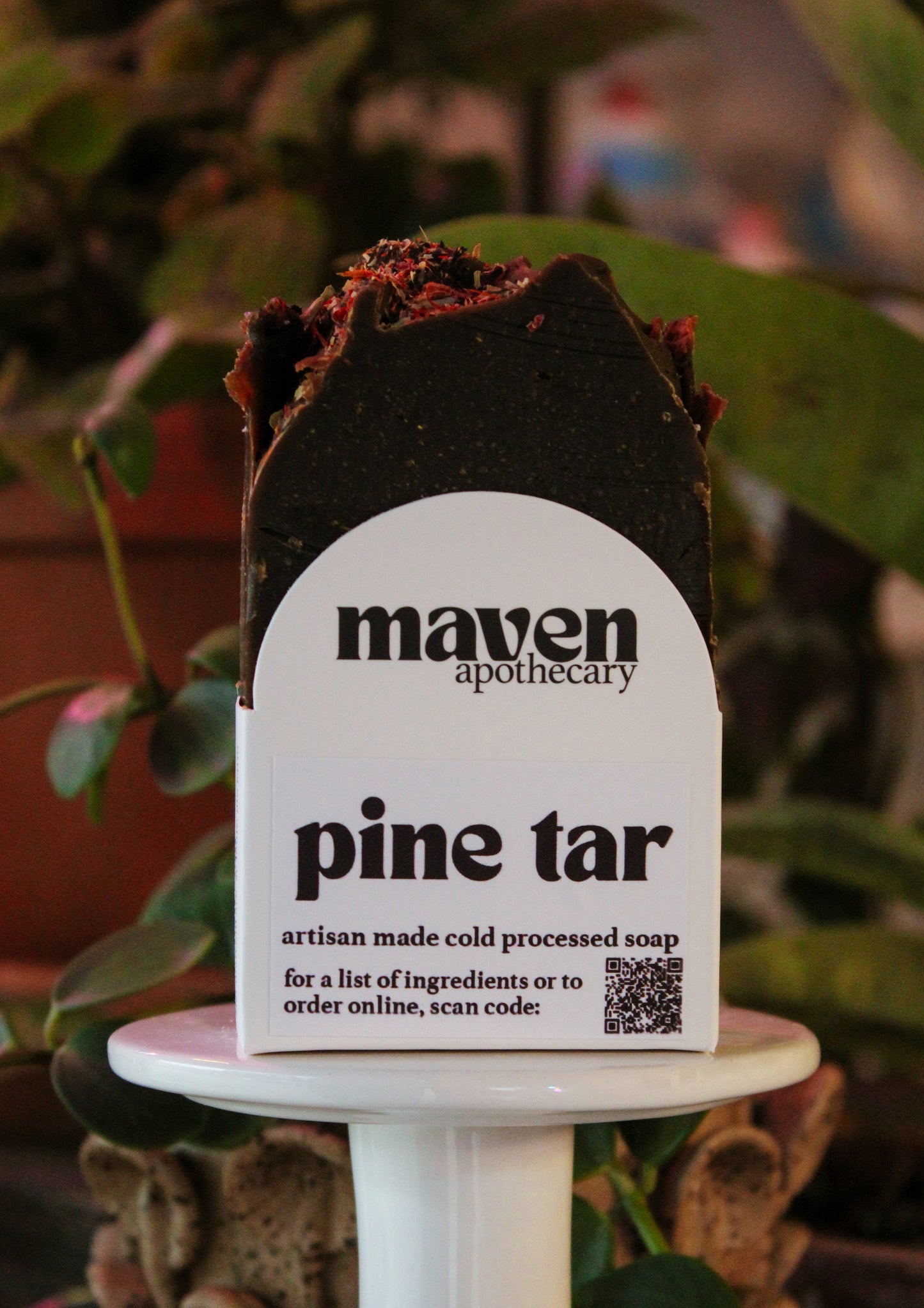 Cold Process Soap Pine Tar 6.5oz
