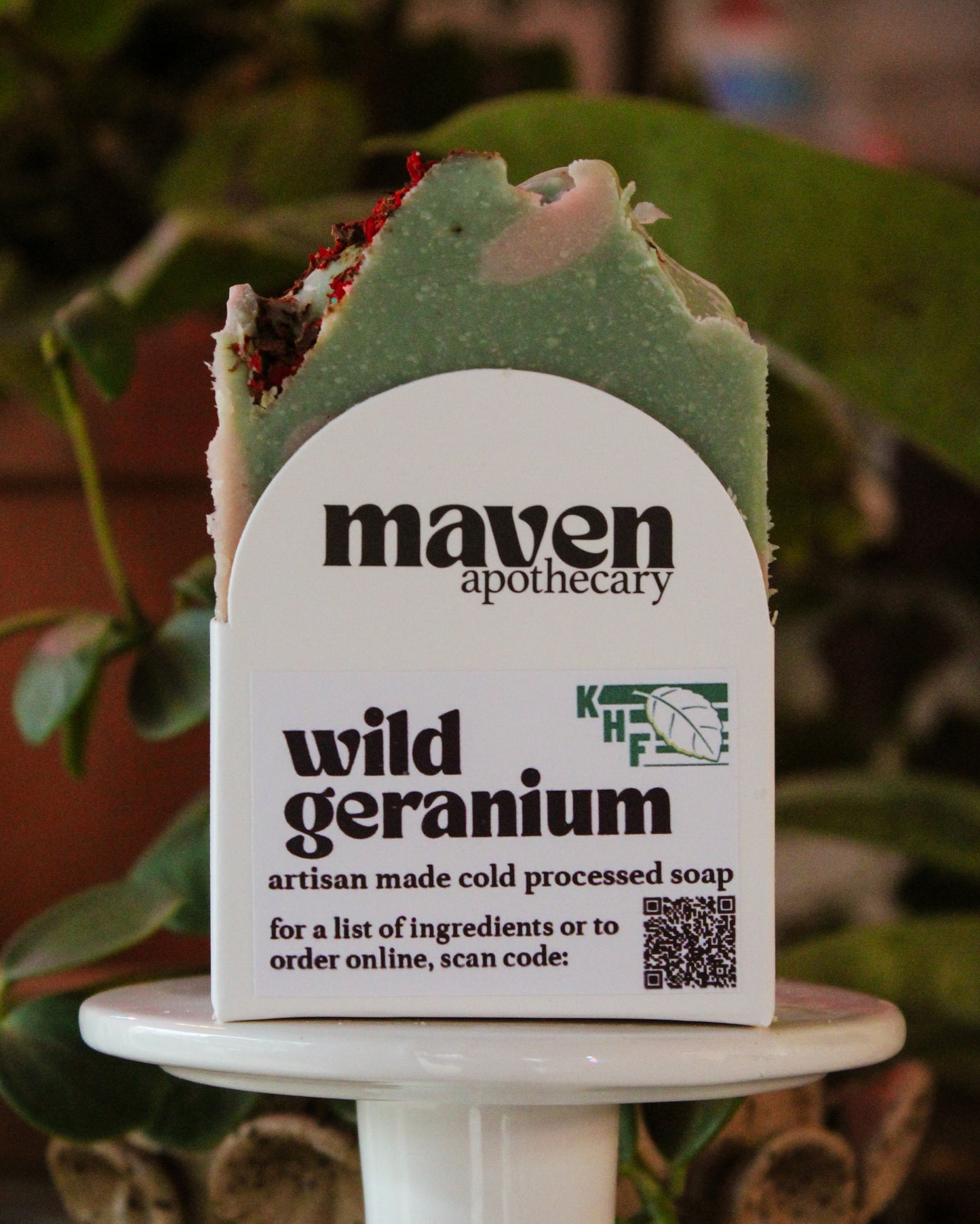 Cold Process Soap Wild Geranium 6.5oz