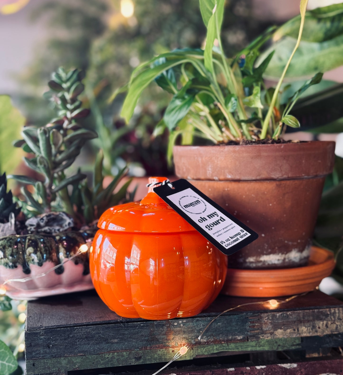 Oh My Gourd (SPECIAL EDITION) Hemp & Coconut Wax Candle 14oz
