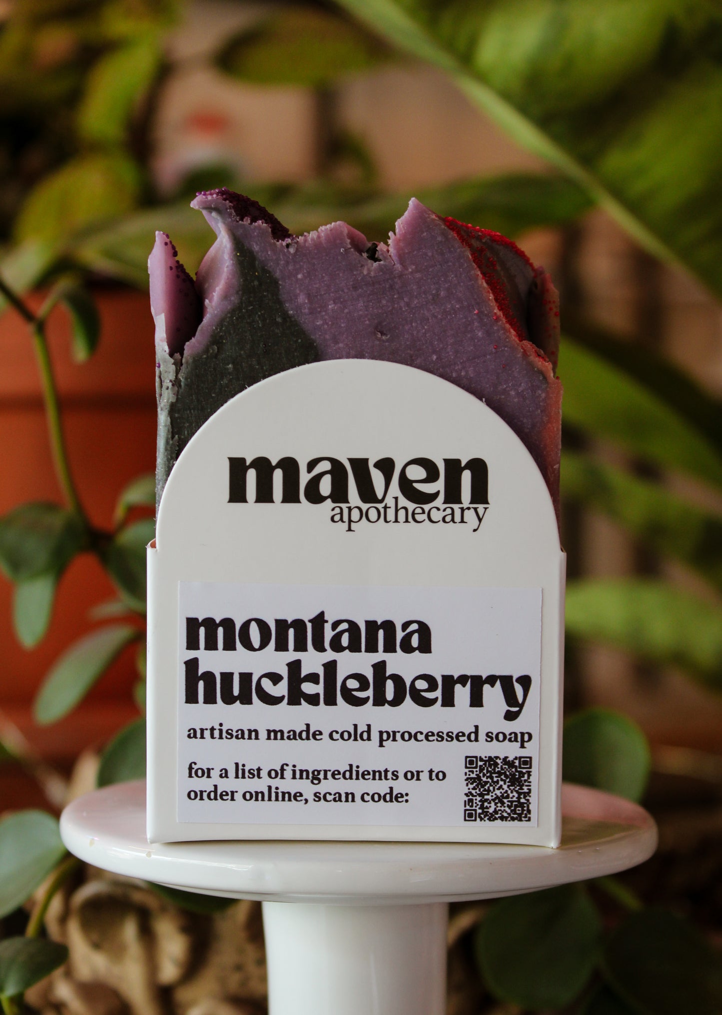 Cold Process Soap Montana Huckleberry 6.5oz