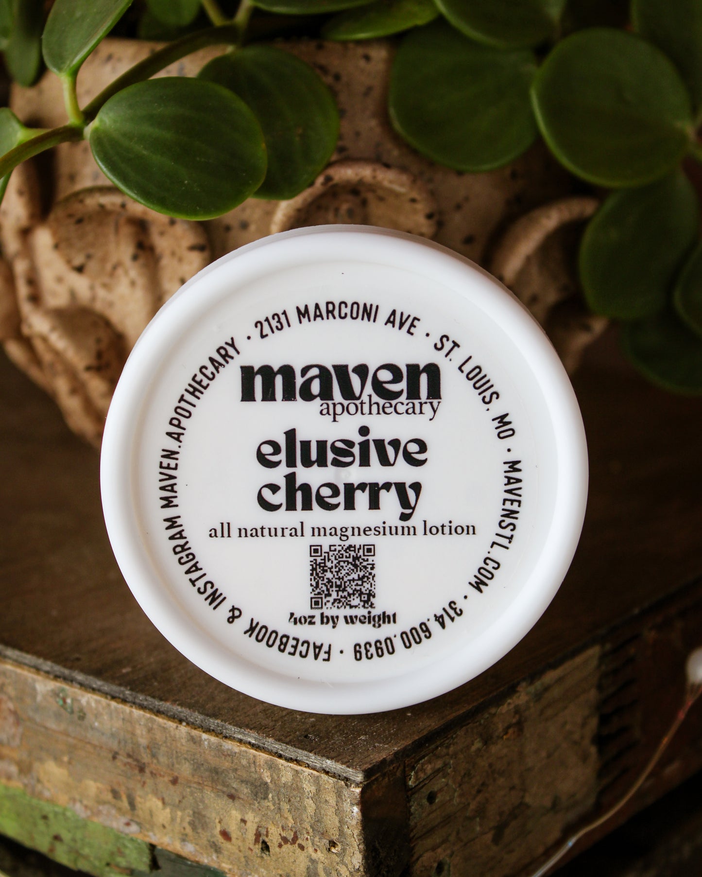 Magnesium Lotion Elusive Cherry 4oz