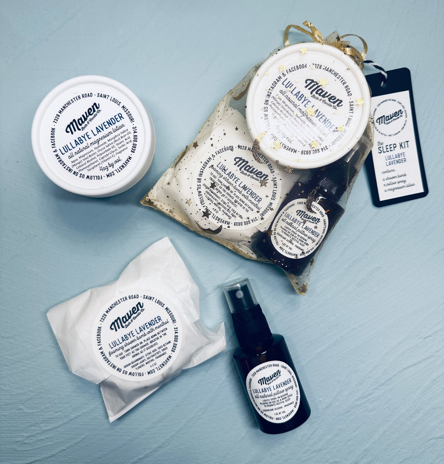 Sleep Kit Lullabye Lavender 12oz