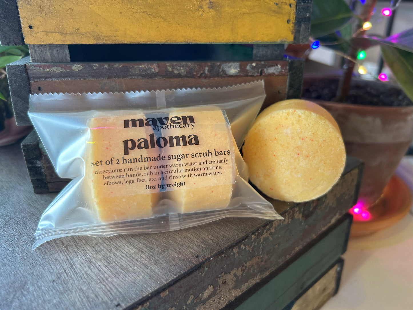 Sugar Scrub Bars Set of 2 Paloma Scent