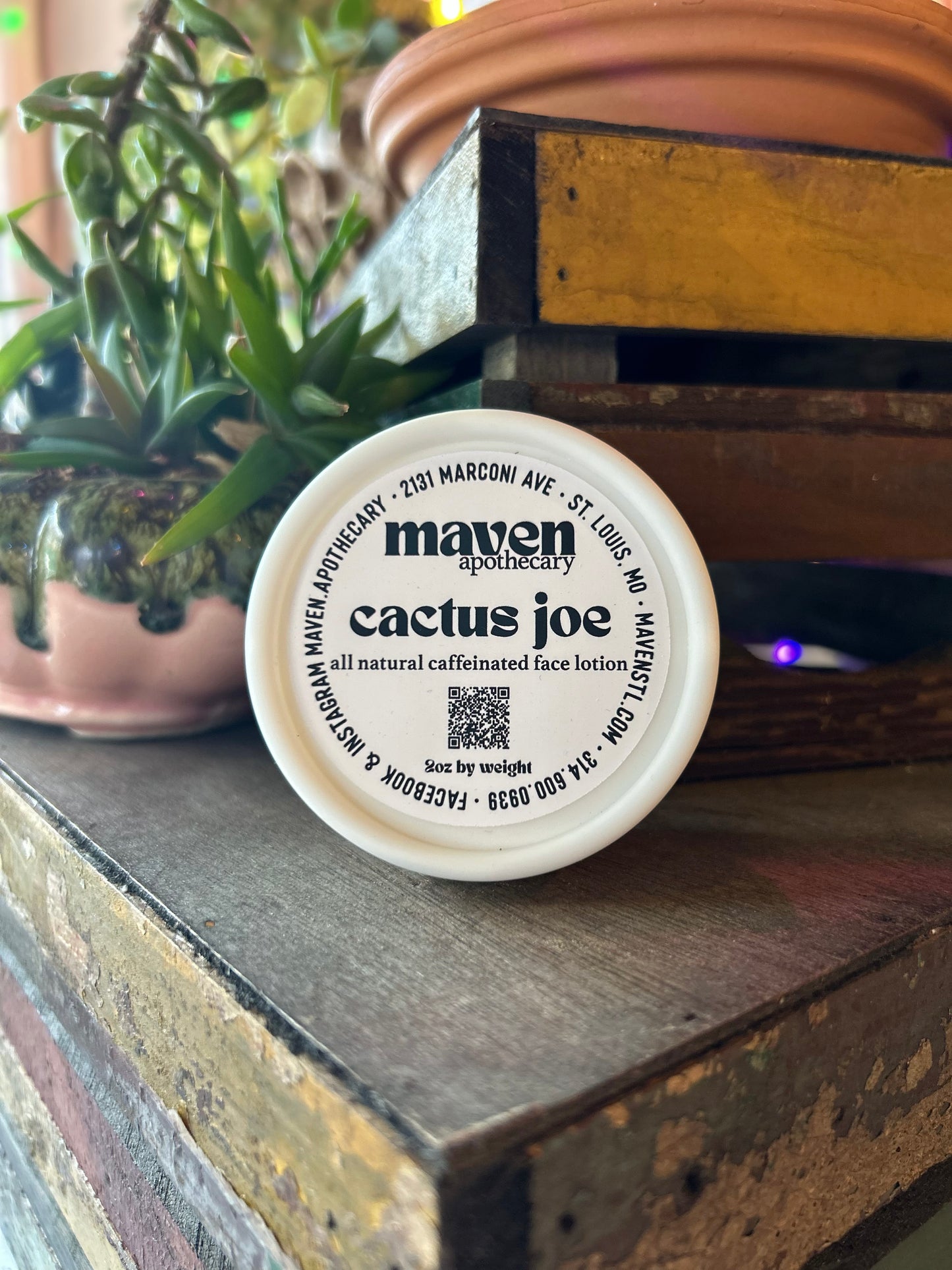 Cactus Joe Face Lotion 2oz
