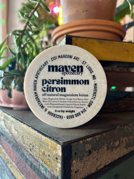 Magnesium Lotion Persimmon & Citron 8oz