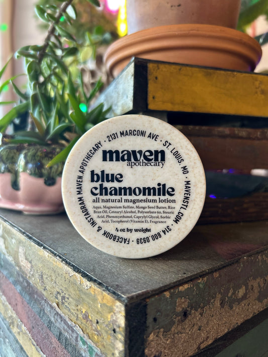 Magnesium Lotion Blue Chamomile 4oz