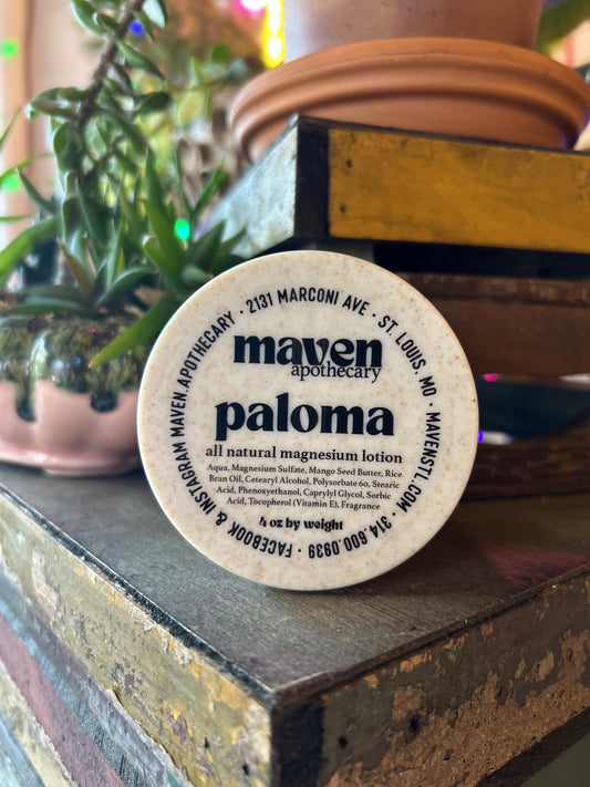 Magnesium Lotion Paloma 4oz