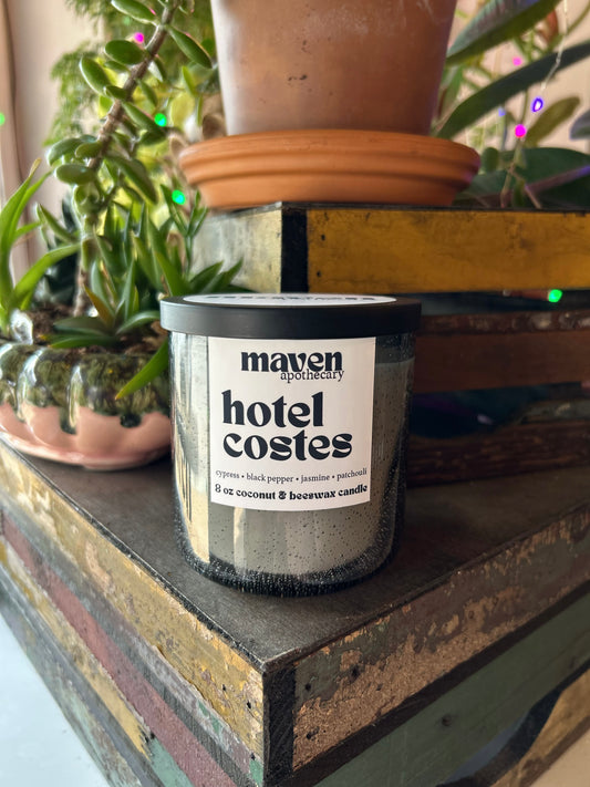 Hotel Costes Beeswax & Coconut Wax Candle 8oz