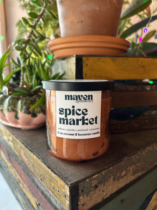 Spice Market Beeswax & Coconut Wax Candle 8oz