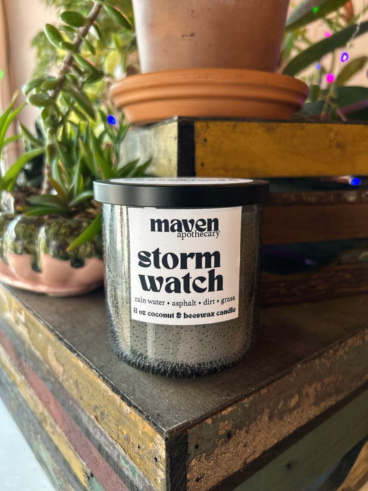 Storm Watch Beeswax & Coconut Wax Candle 8oz