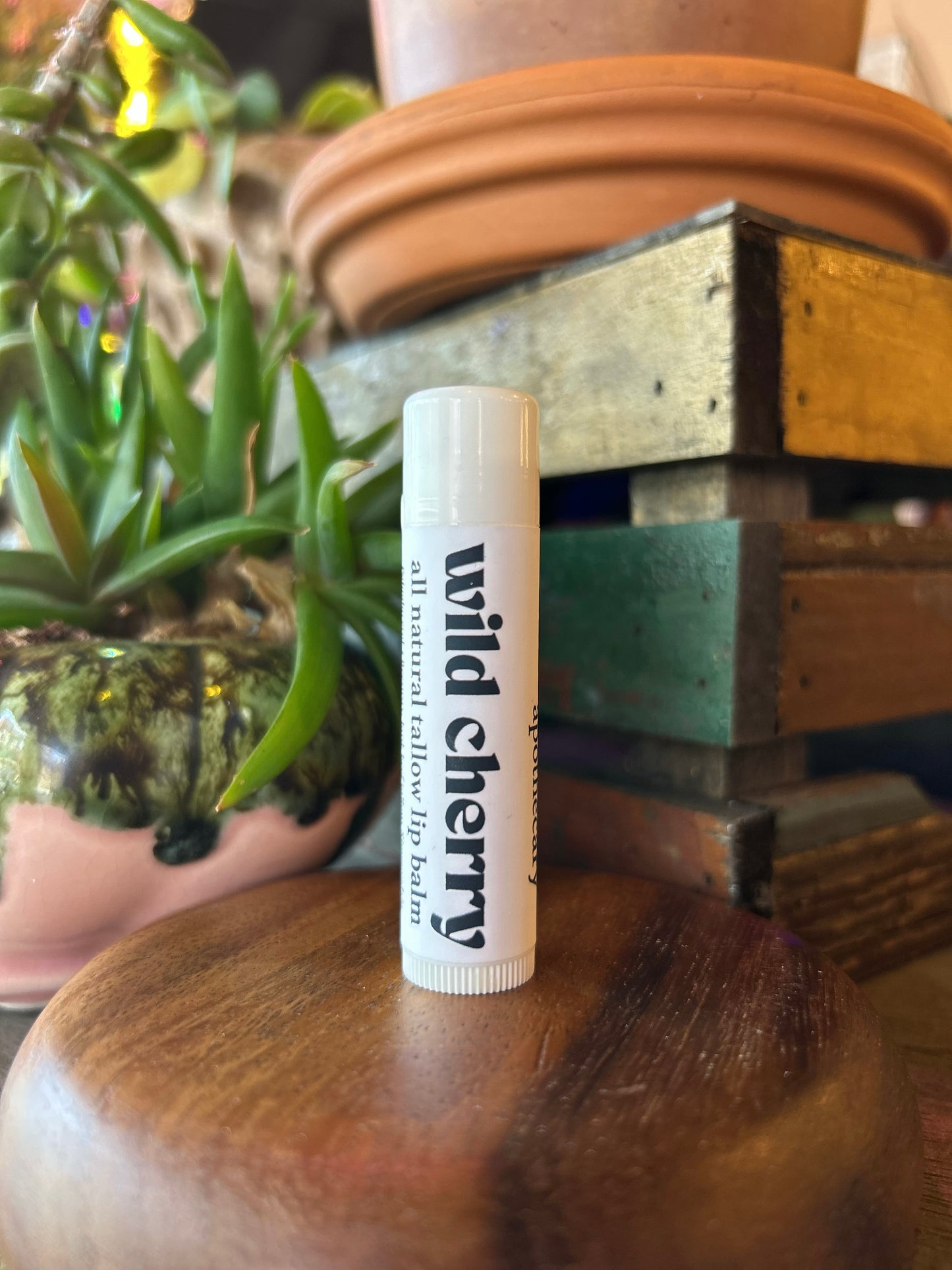 Wild Cherry All-Natural Tallow Lip Balm