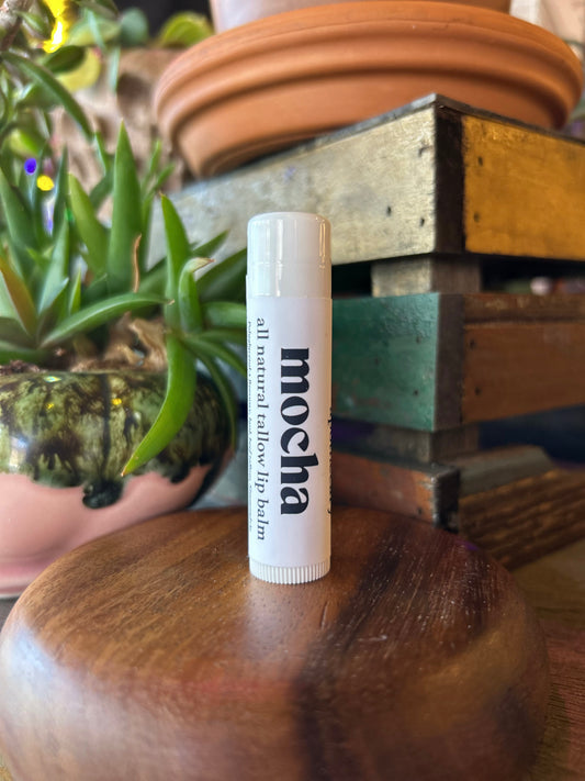 Mocha All-Natural Tallow Lip Balm