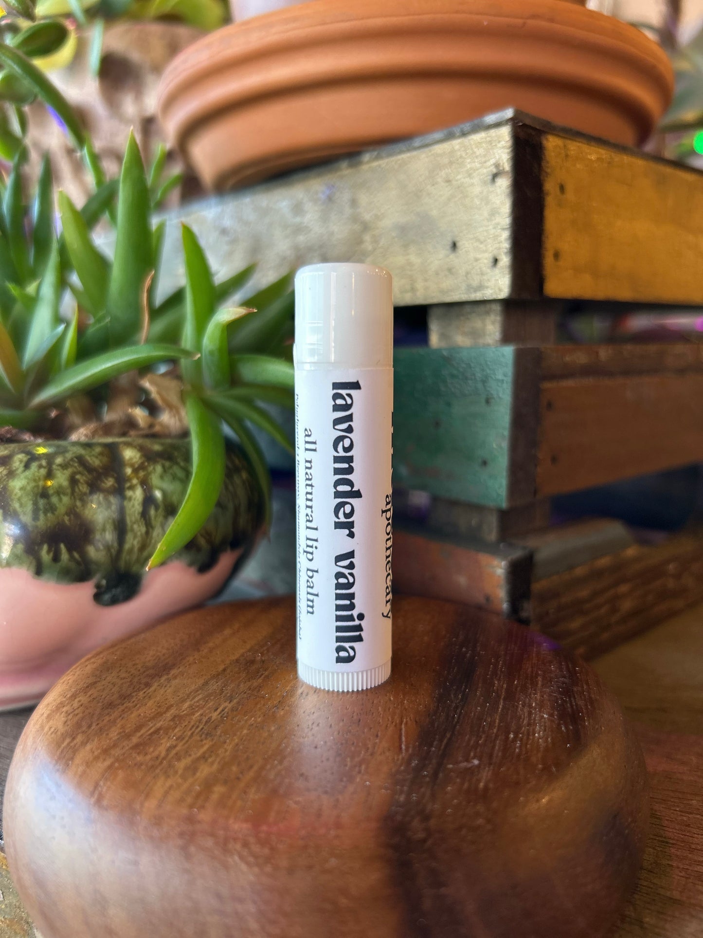 Lavender & Vanilla All-Natural Lip Balm