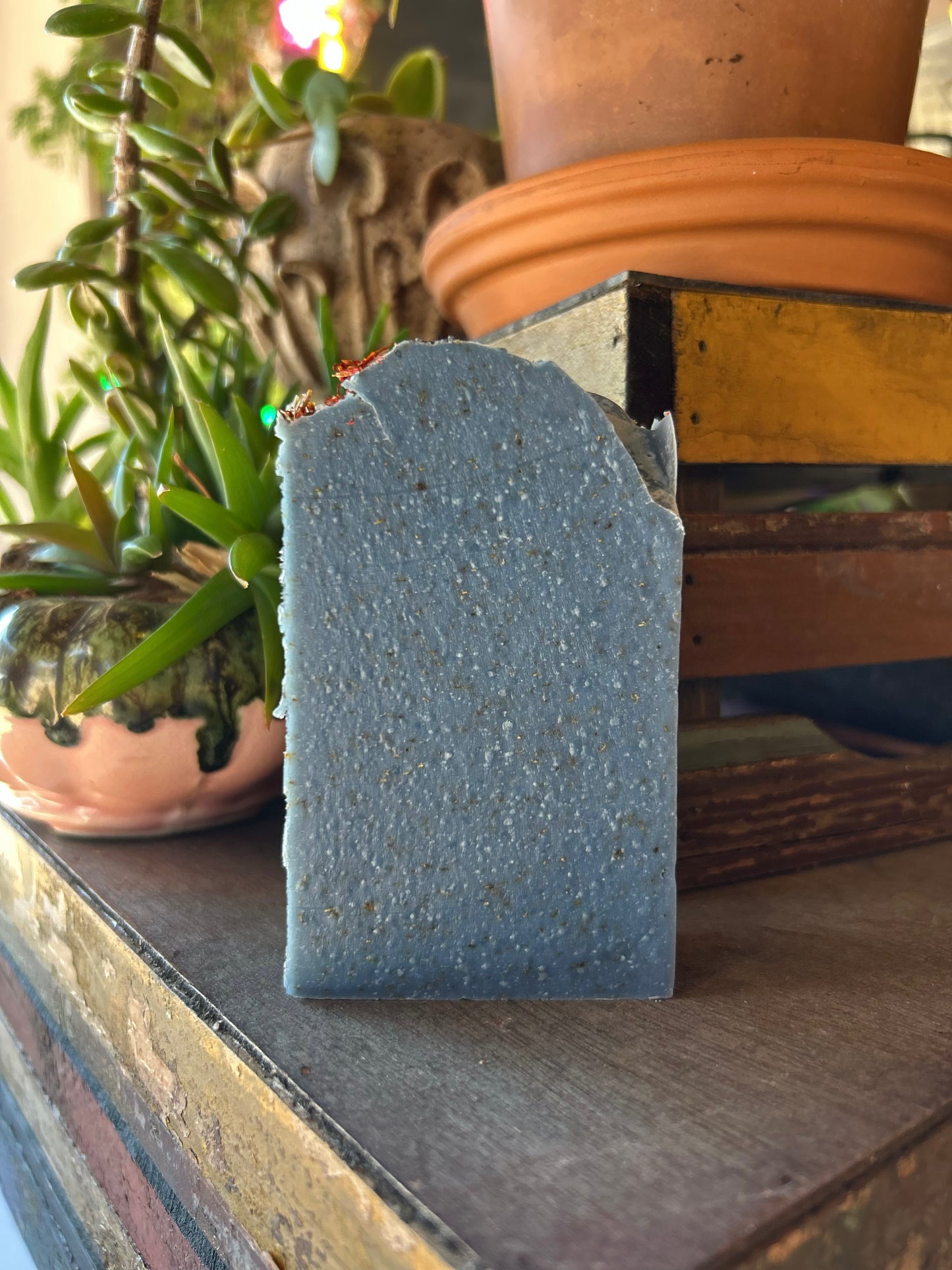 Cold Process Soap Blue Tansy 6.5oz