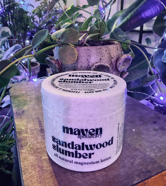 Magnesium Lotion Sandalwood Slumber 4 oz