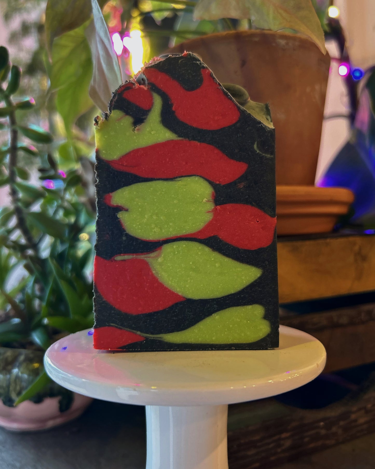 Cold Process Soap Volcanic Cherry 6.5oz