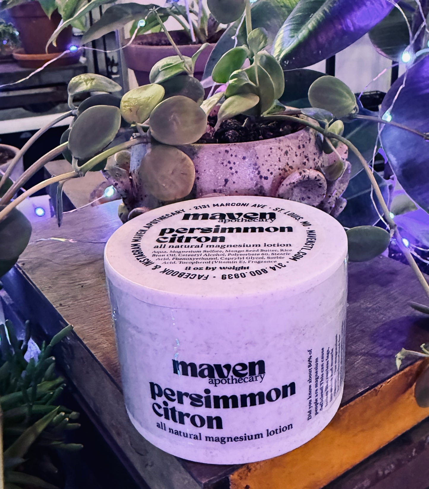 Magnesium Lotion Persimmon & Citron 8 oz