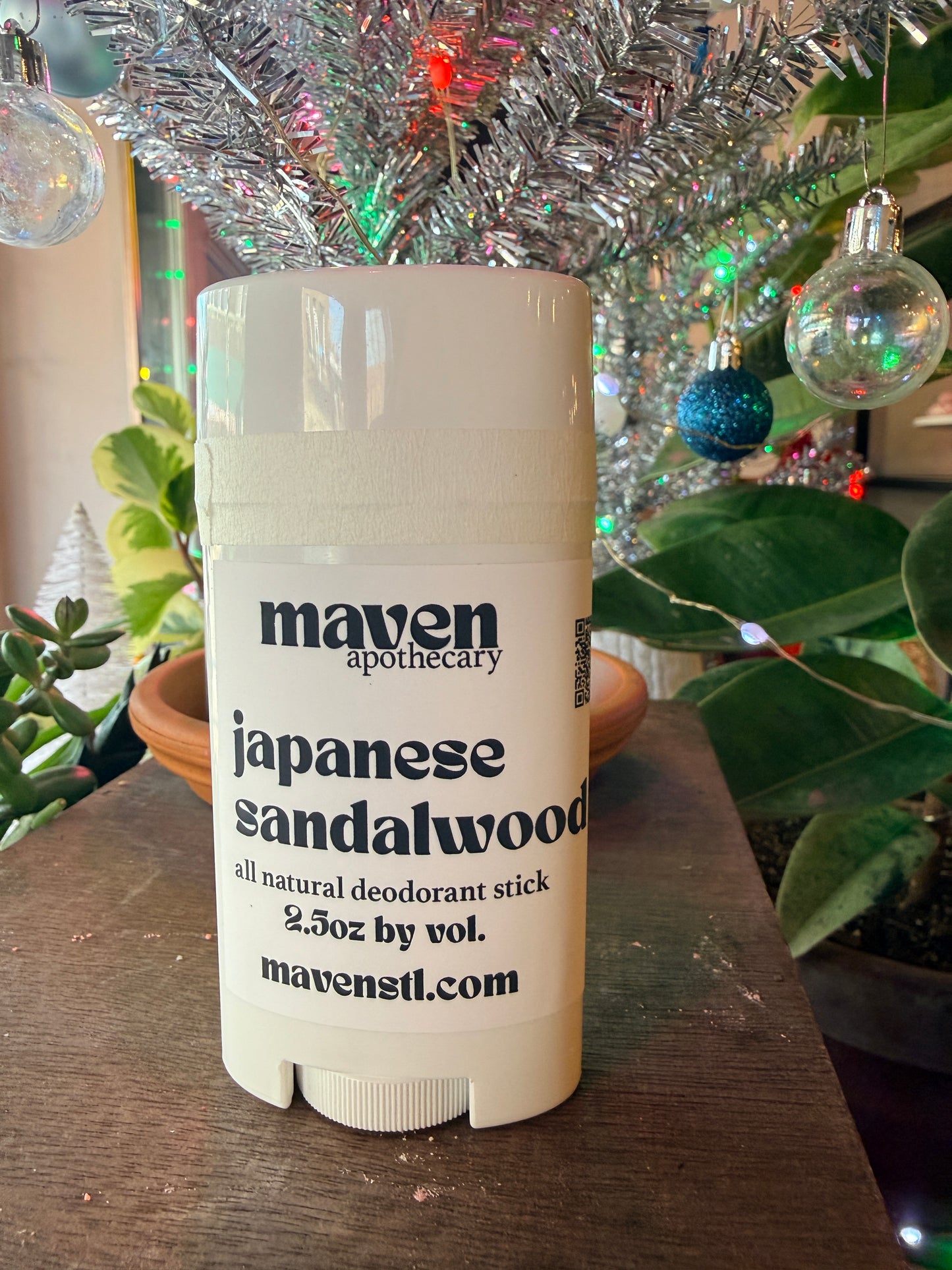 All Natural Deodorant Japanese Sandalwood 2.5oz Stick