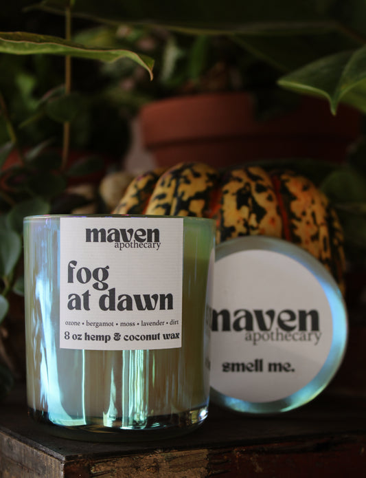 Fog at Dawn Hemp & Coconut Wax Candle 8oz