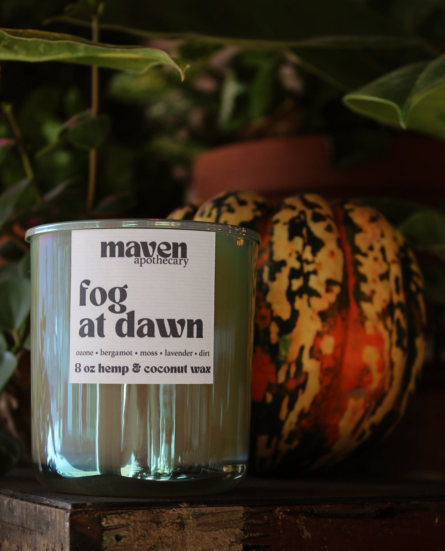 Fog at Dawn Hemp & Coconut Wax Candle 8oz