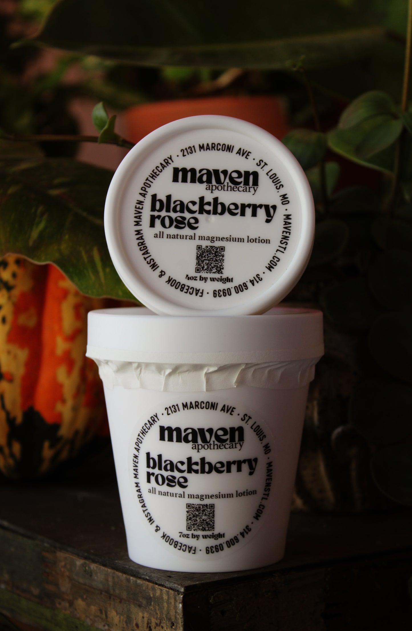 Magnesium Lotion Blackberry Rose 4oz