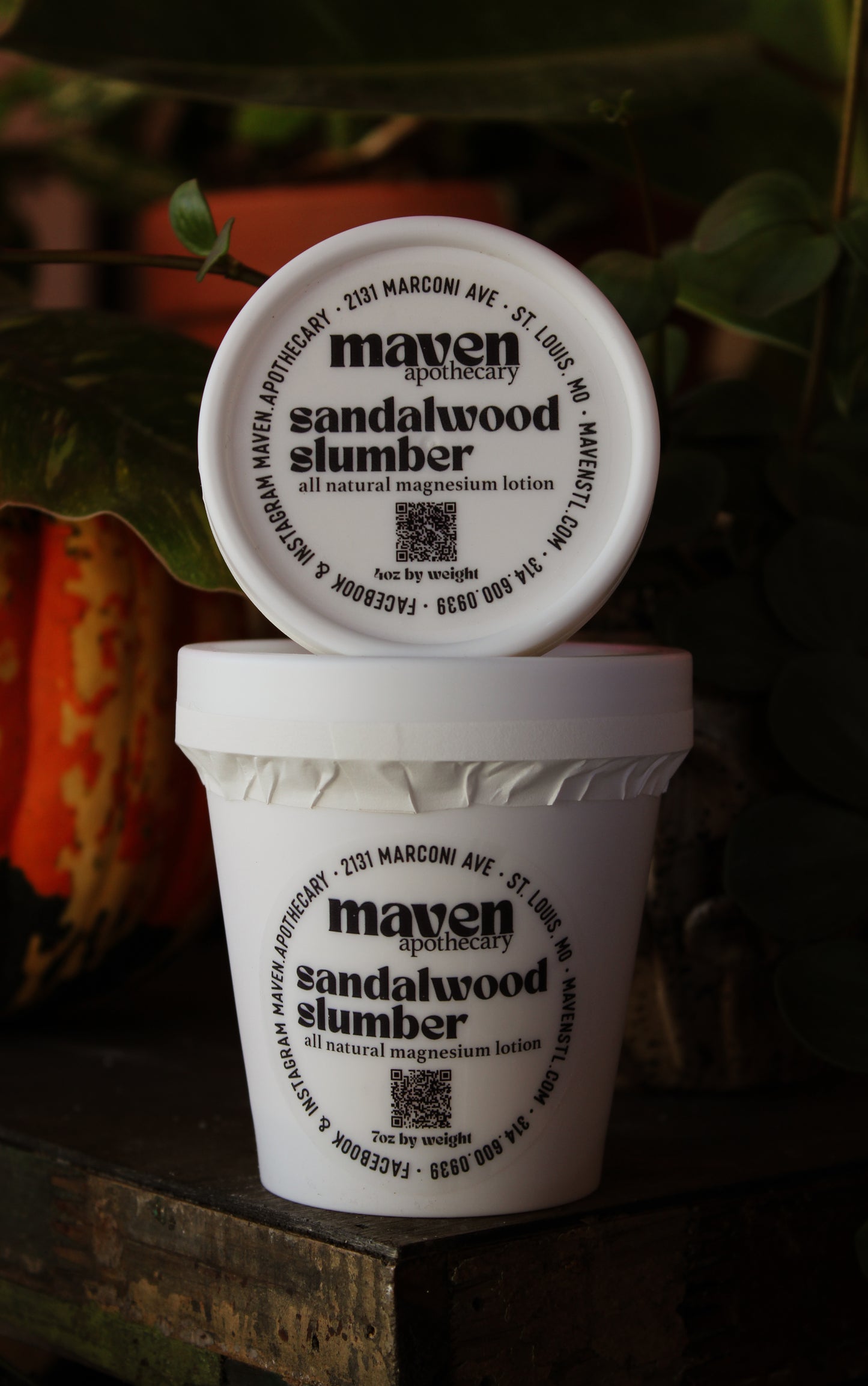 Magnesium Lotion Sandalwood Slumber 4oz