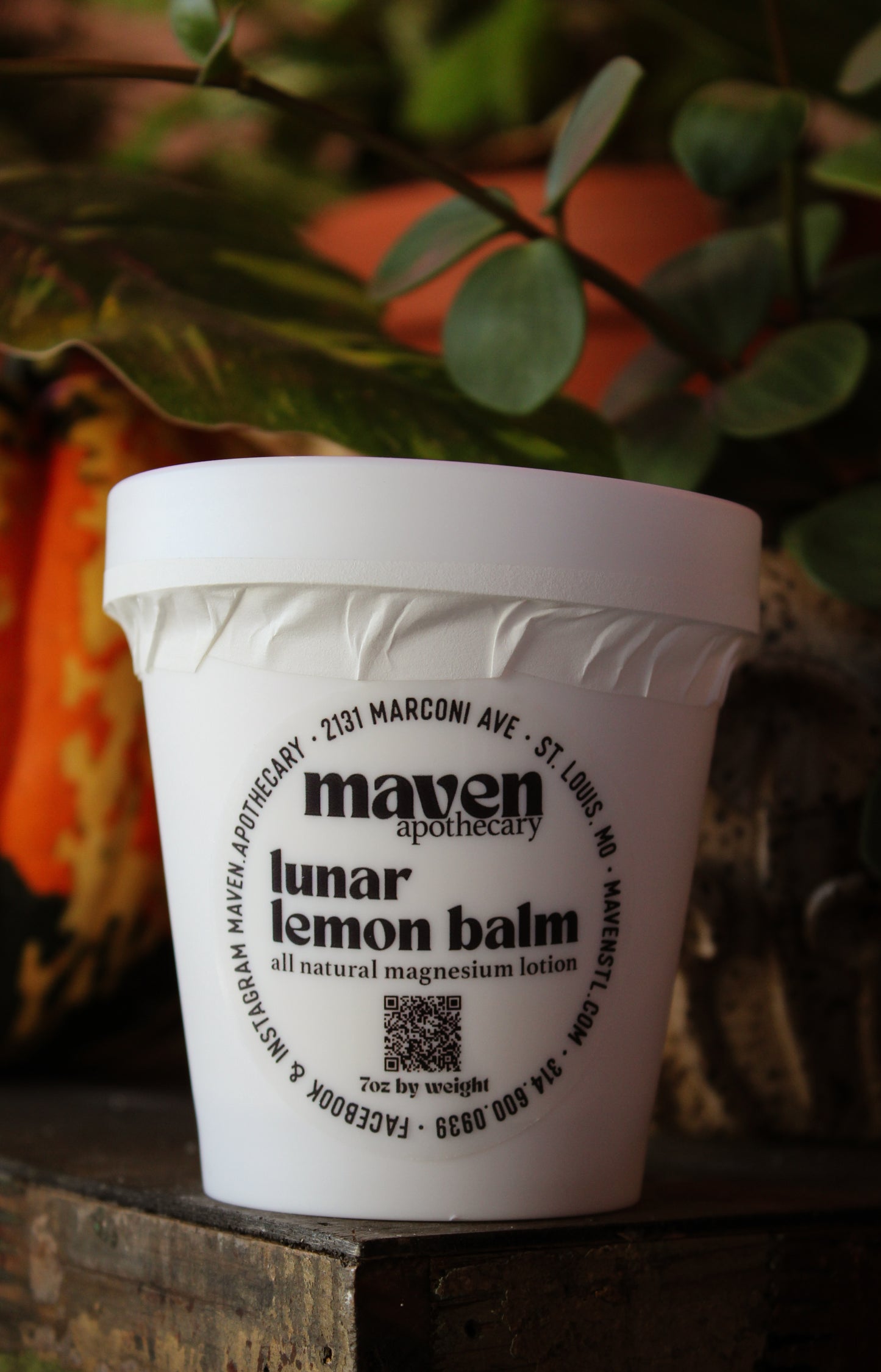 Magnesium Lotion Lunar Lemon Balm 7oz