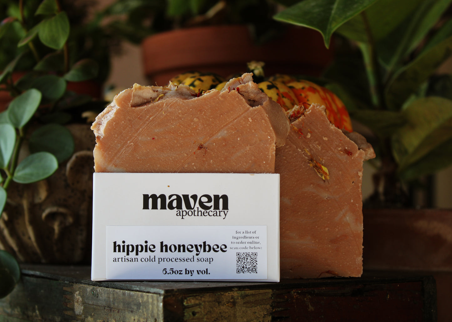 Cold Process Soap The Hippie Honeybee 6.5oz