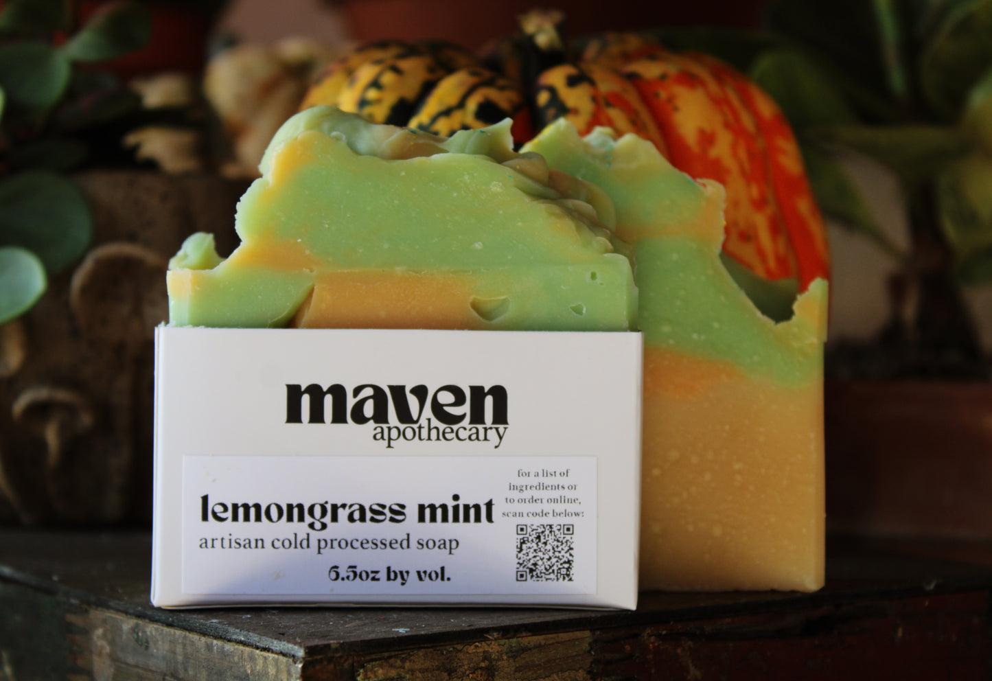 Cold Process Soap Lemongrass Mint 6.5oz