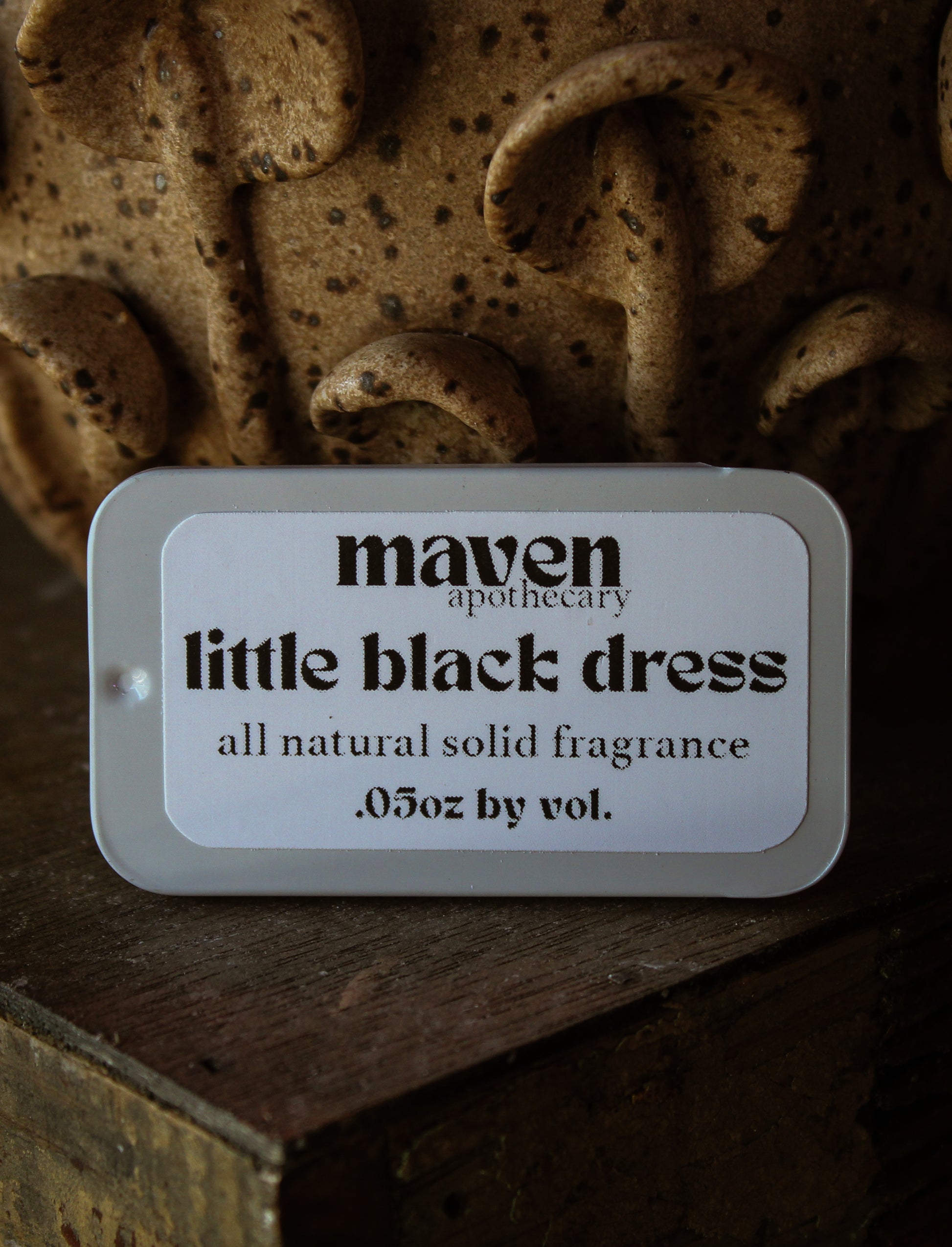 Solid Fragrance Little Black Dress .7oz Maven Apothecary Solid Fragrance Little Black Dress .7oz Maven Apothecary