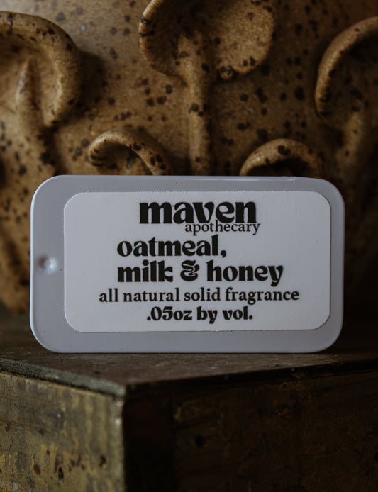 Solid Fragrance Oatmeal, Milk & Honey .5oz