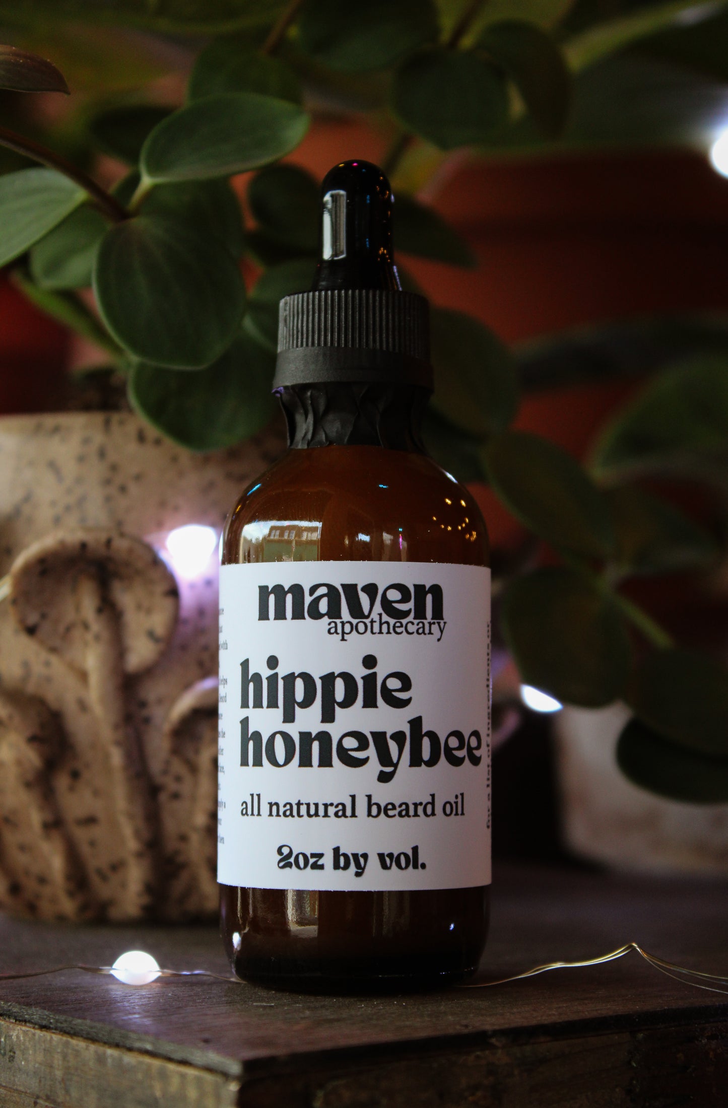 Beard Oil The Hippie Honeybee 2oz