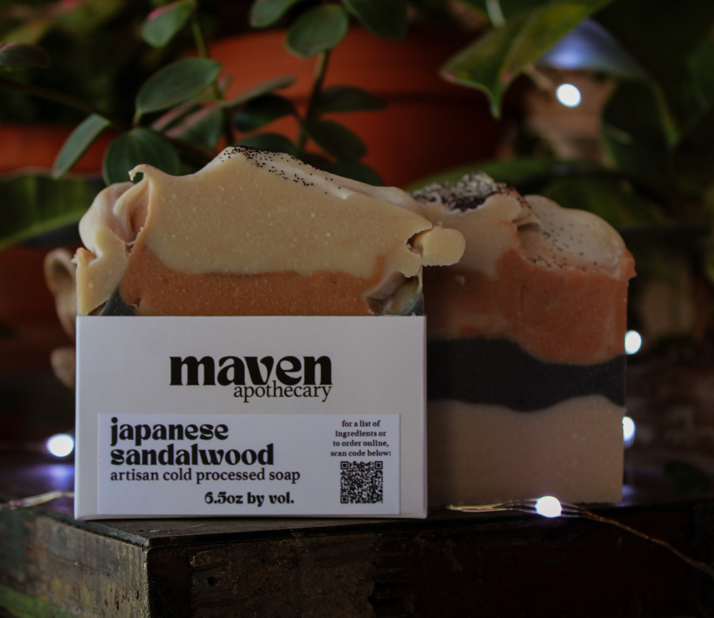 Cold Process Soap Japanese Sandalwood 6.5oz