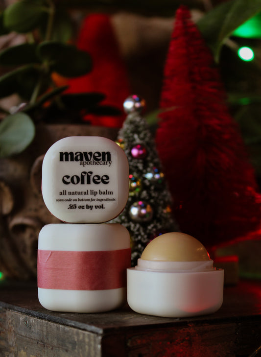 Lip Balm Cube Coffee .25oz