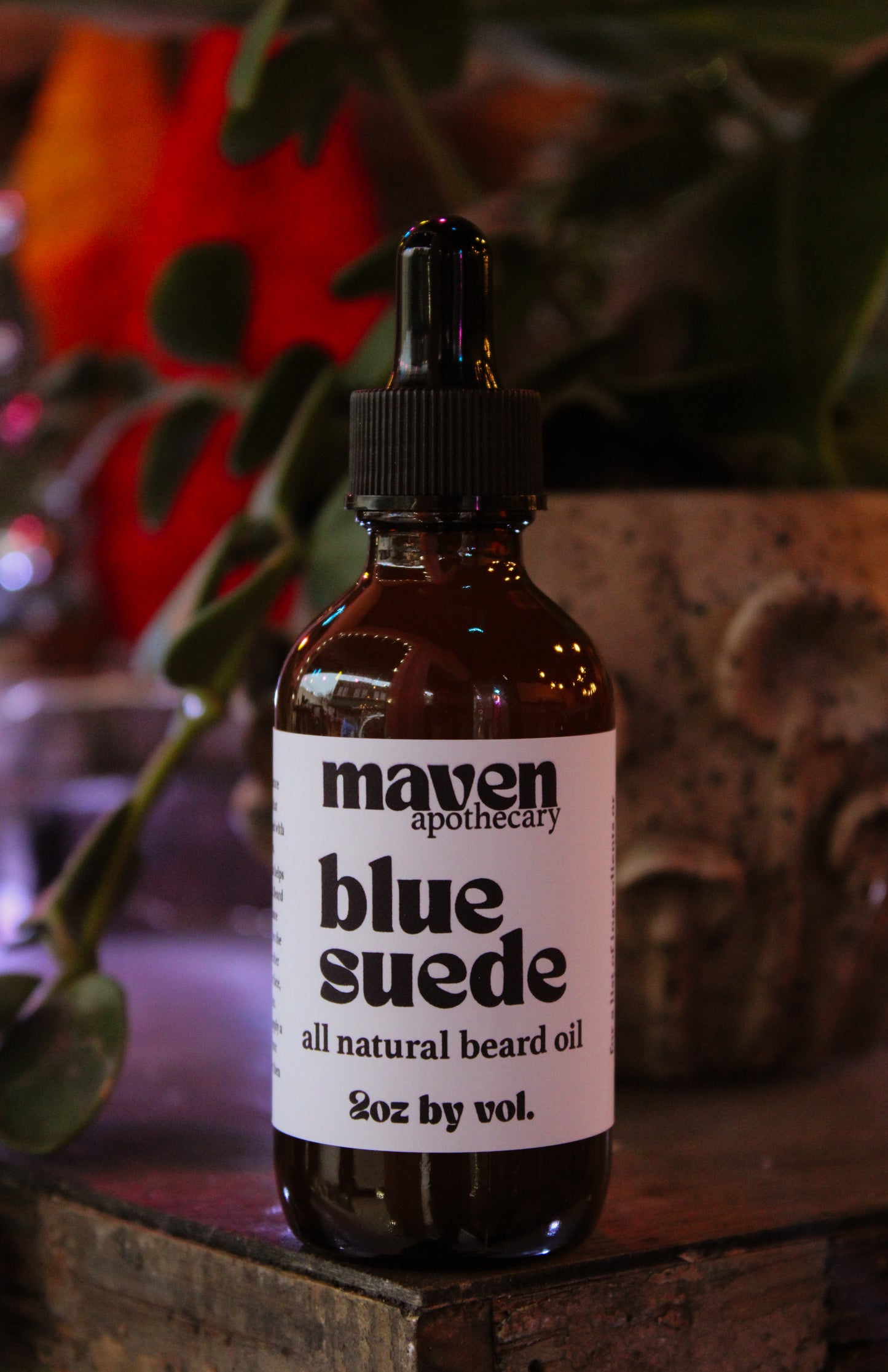 Beard Oil Blue Suede 2oz