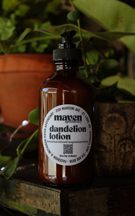 Dandelion Lotion 8oz