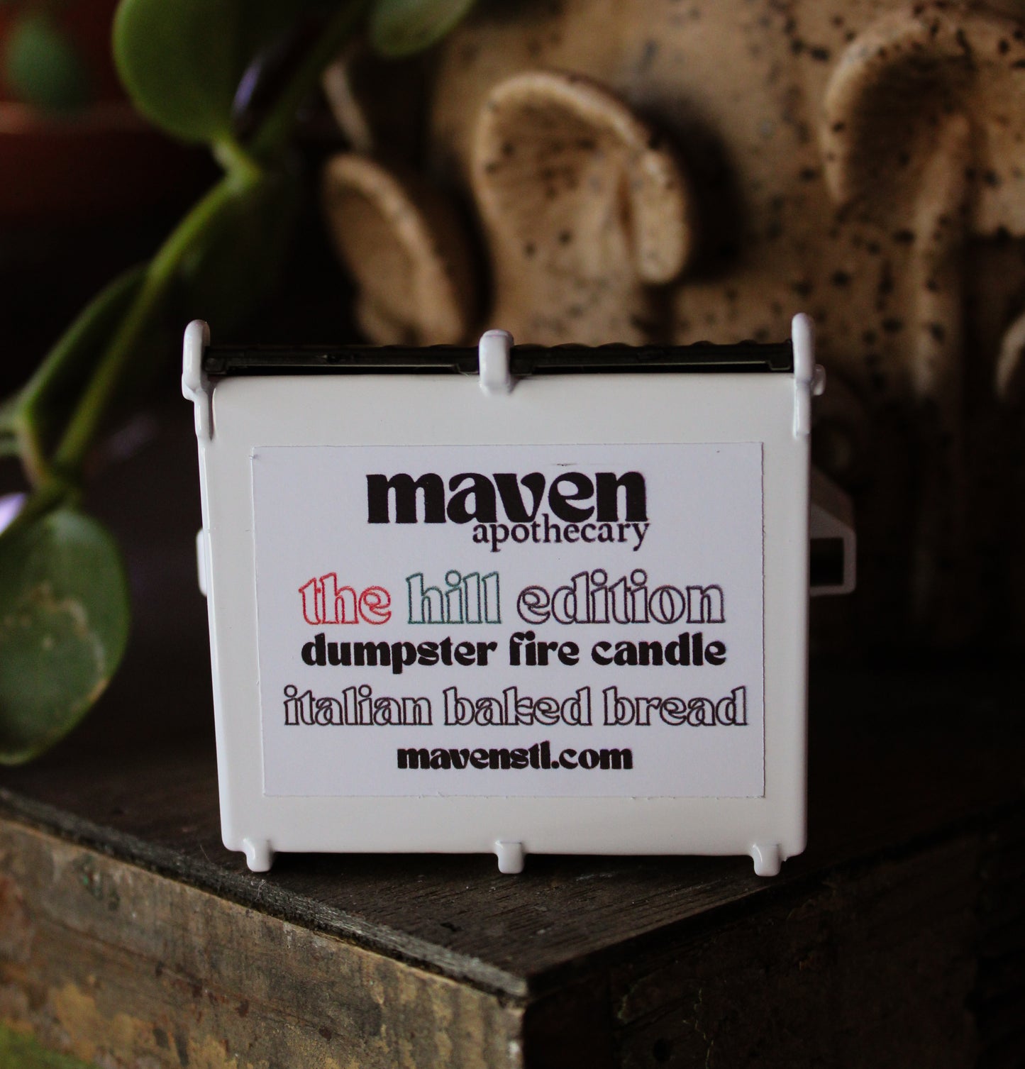 Dumpster Fire Candle