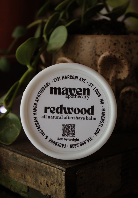 After Shave Balm Redwood 4oz