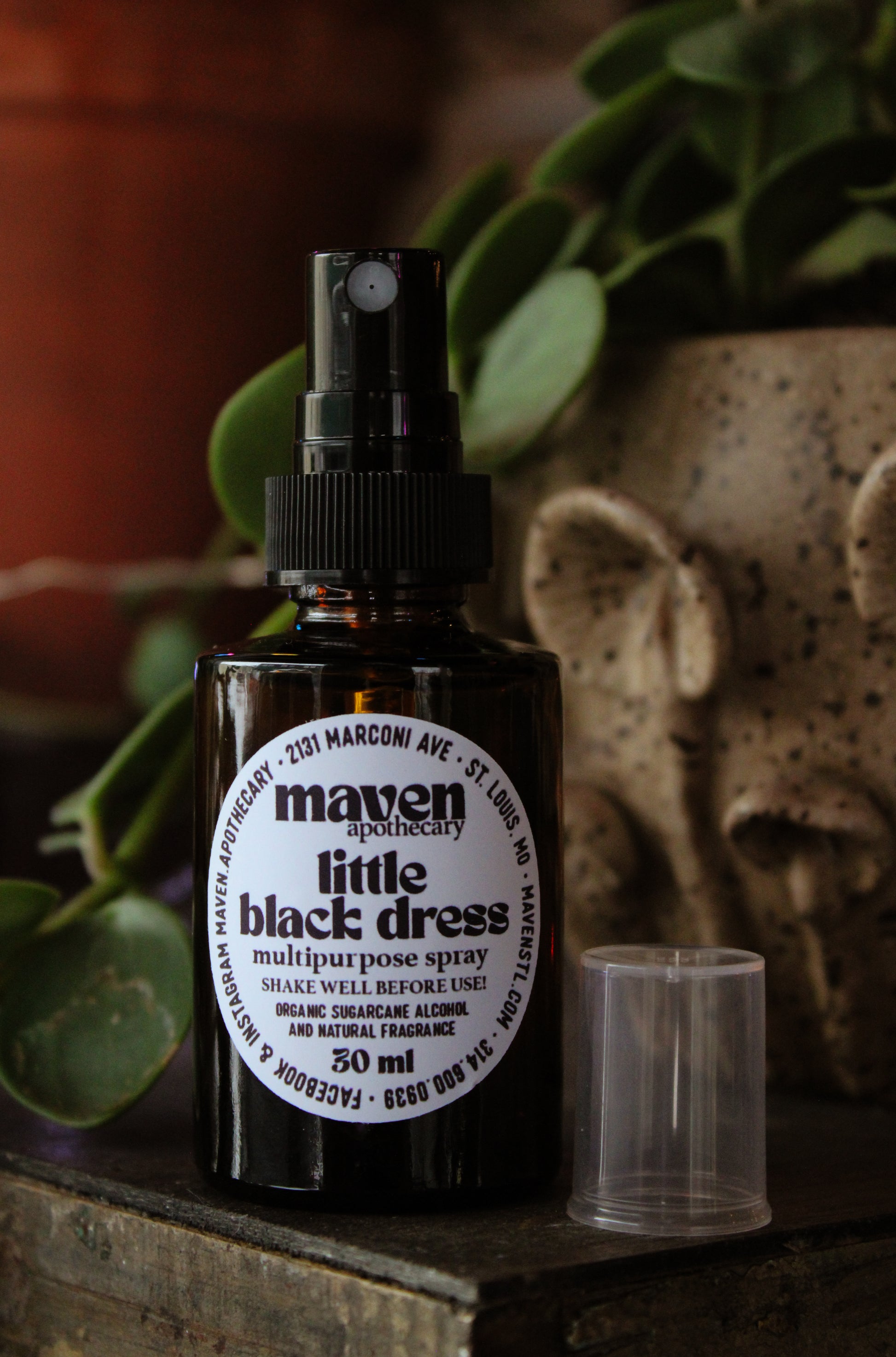 Multipurpose Spray Little Black Dress 1oz Maven Apothecary Multipurpose Spray Little Black Dress 1oz Maven Apothecary