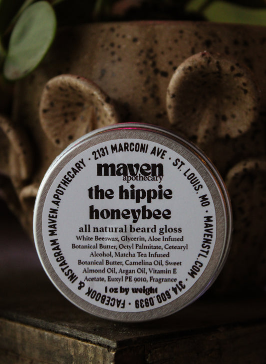 Beard Gloss Hippie Honeybee 1oz